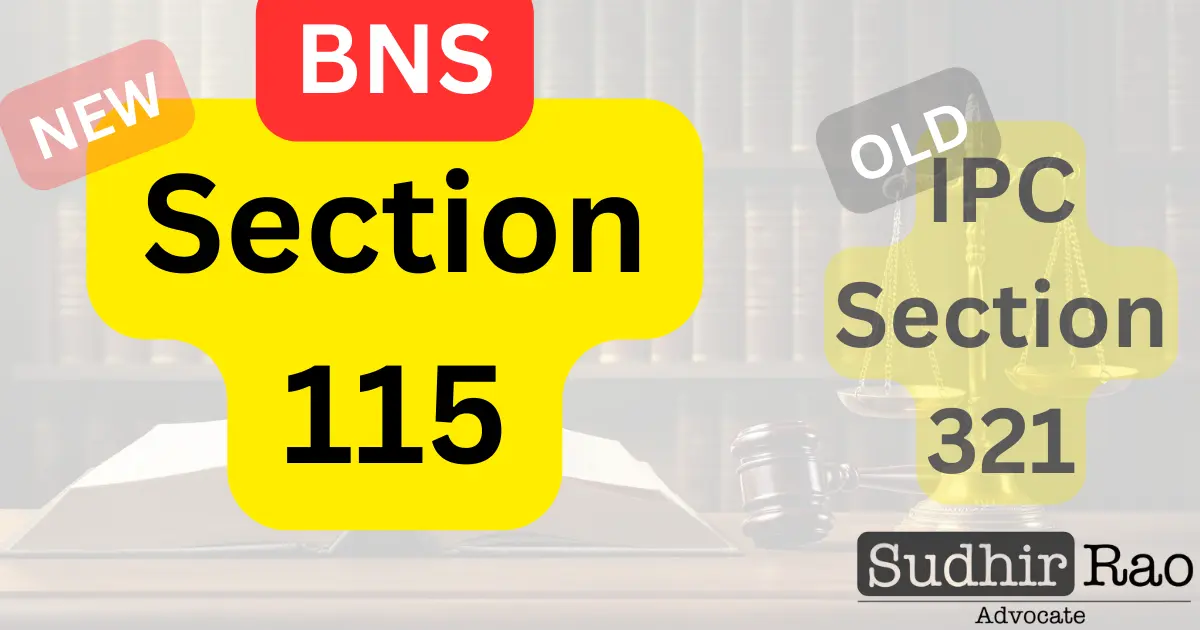 Section 115 BNS law
